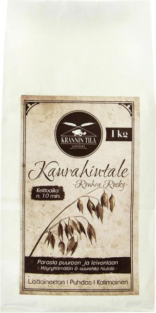 Krannin Tila 1 kg Oat Flakes Rough Rocky - Suomibox