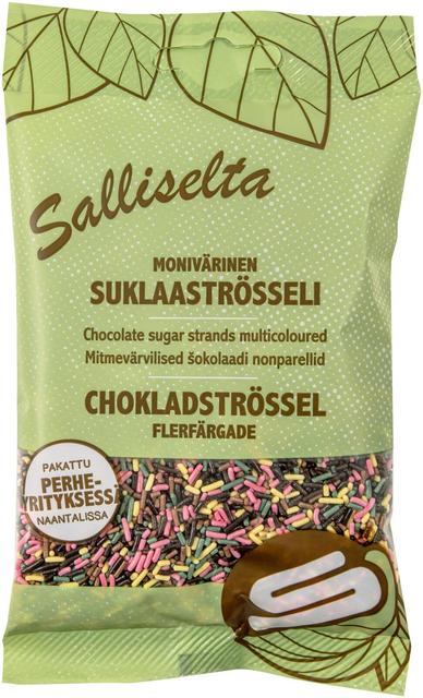 Sallinen Multicolored Chocolate Sprinkles 100g - Suomibox