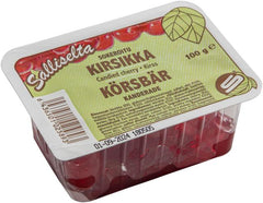 Sallinen Red Candied Cherries 100g - Suomibox