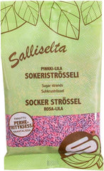 Sallinen Pink-Lilac Sugar Sprinkles 100g - Suomibox