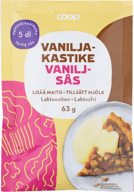 Coop vanilla sauce mix 63 g - Suomibox
