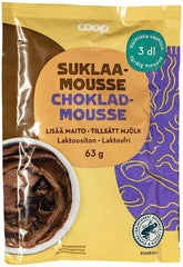 Coop chocolate mousse mix 63 g - Suomibox