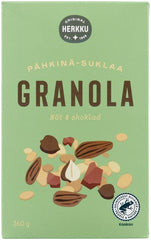 Herkku Granola Nut-Chocolate 360 g - Suomibox