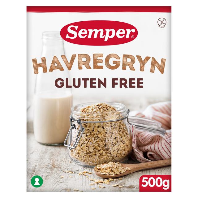 Semper Gluten-Free Oat Flakes 500 g - Suomibox