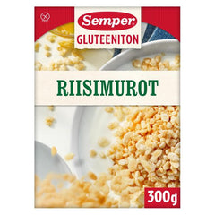 Semper Crispy Rice. Gluten-Free Rice Cereal 300 g - Suomibox