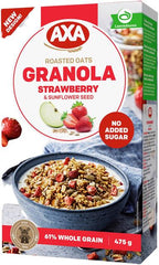 AXA Granola Strawberry & Sunflower Seeds 475 g - Suomibox
