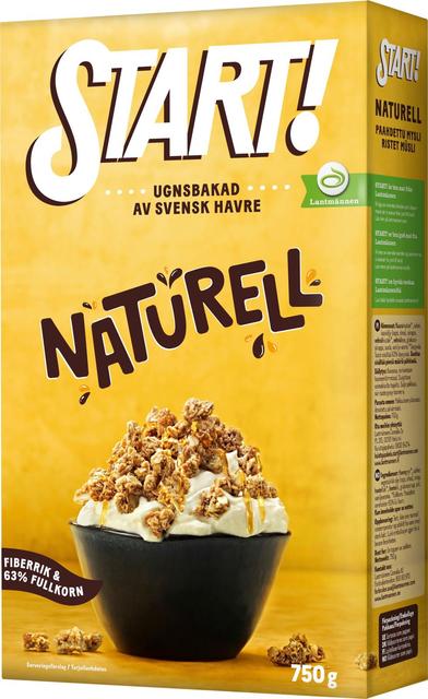 Start Naturell granola 750 g - Suomibox