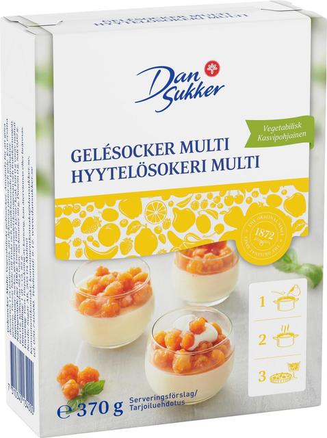 Dansukker Gelatin Sugar Multi 370g - Suomibox