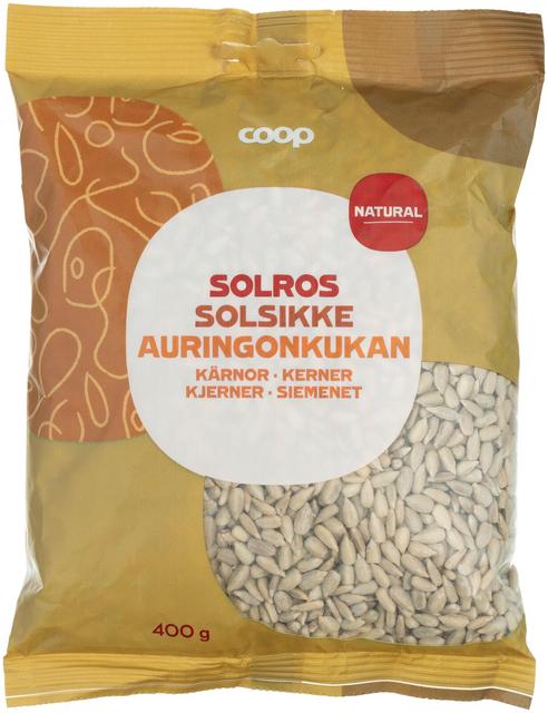 Coop Natural Sunflower Seeds 400 g - Suomibox