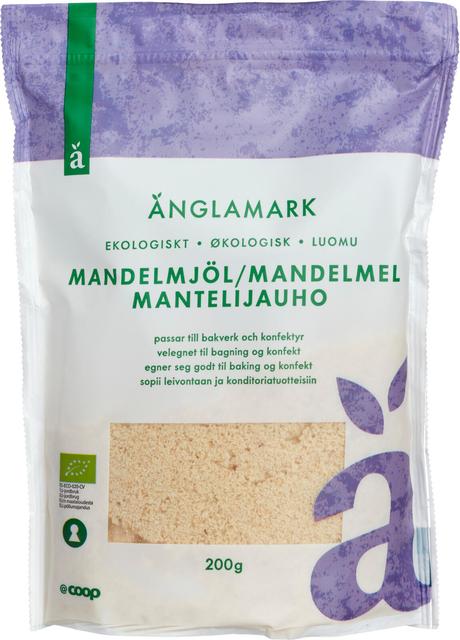 Änglamark Organic Almond Flour 200g - Suomibox