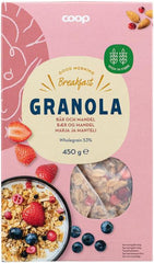 Coop Granola Berry and Almond 450 g - Suomibox