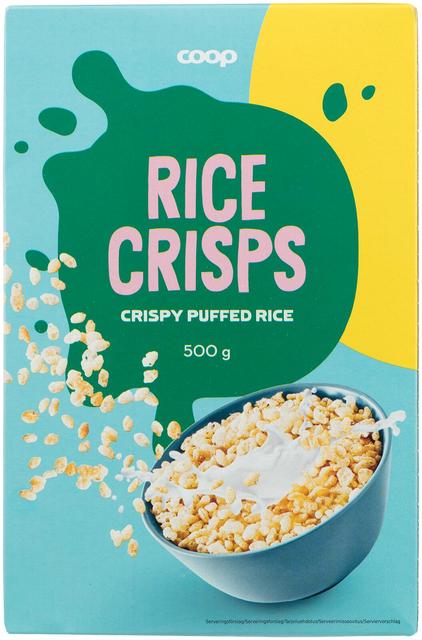 Coop rice cereal 500 g - Suomibox