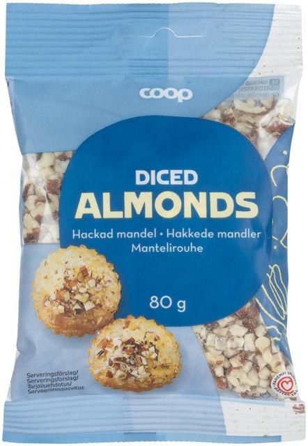 Coop Almond Crumbs from Unpeeled Almonds 80g - Suomibox