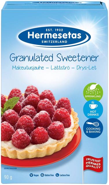 Hermesetas Sweetener Powder 90g - Suomibox