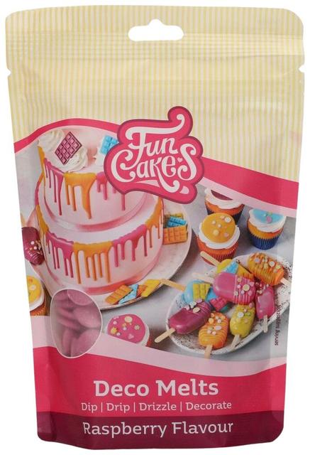 FunCakes Deco Melts Buttons. Raspberry 250g - Suomibox