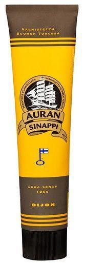 Auran Dijon Mustard 125g Elegant Additive-Free Flavor - Soposopo