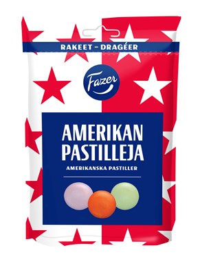 Fazer American dragee Original Chocolate 1 Pack of 175g - Soposopo
