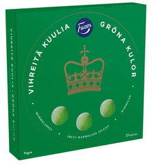 Fazer Green Jellies Gummy 500g Pear Flavor Delight - Soposopo