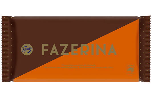 Fazer Fazerina Chocolate 1 bar of 121g - Soposopo