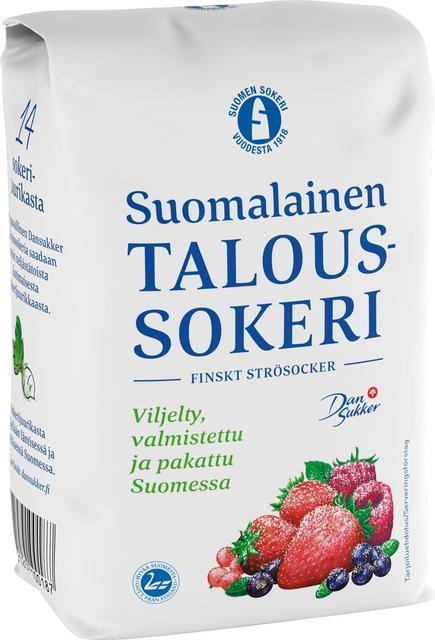 Dansukker Finnish Household Sugar 1kg - Suomibox