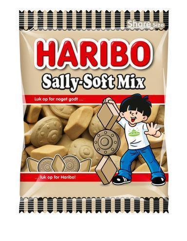 HARIBO Sally-Soft mix 100g Marshmallow foam Candy bag - Soposopo