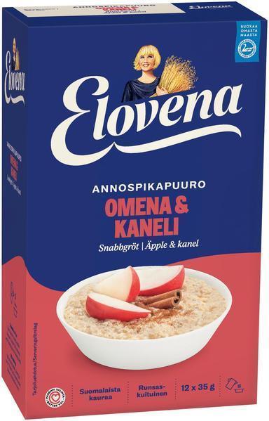 Elovena 420g apple-cinnamon porridge - Soposopo