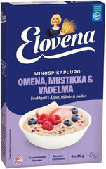 Elovena 210g apple-blackberry-wild raspberry porridge - Soposopo