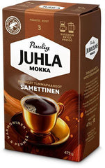 Paulig Juhla Mocha Velvety coffee with filter 475g - Soposopo