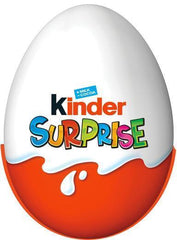 Kinder Surprise milk chocolate figure with milky interior. contains toy 1 pack of 20g 0.7 oz - Soposopo