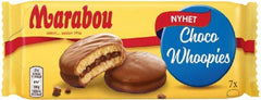 Marabou Cocoa filling and pieces of chocolate Biscuits 1 Box of 175g 6.2oz - Soposopo