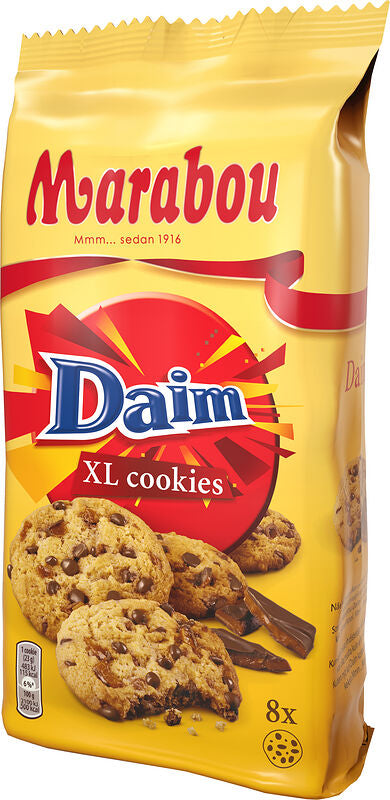Marabou Daim Milk Chocolate Almond Croquant Cookies 184g - Soposopo