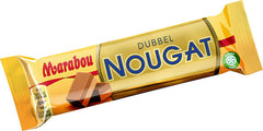 Marabou Double Nougat Chocolate Bar with Almond and Hazelnut 43g - Soposopo