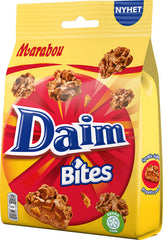 Marabou Milk Chocolate and Almond Croquant Daim Bites 145g - Soposopo