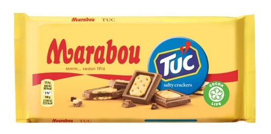 Marabou TUC Chocolate with Crunchy Saltine Crackers 87g - Soposopo