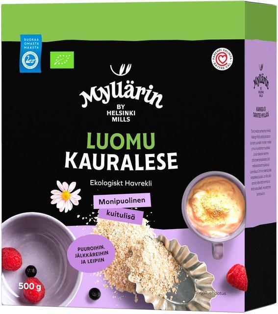 Myllärin Organic Oat Bran 500 g - Suomibox