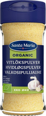 Santa Maria Garlic powder Organic. jar 46g - Soposopo
