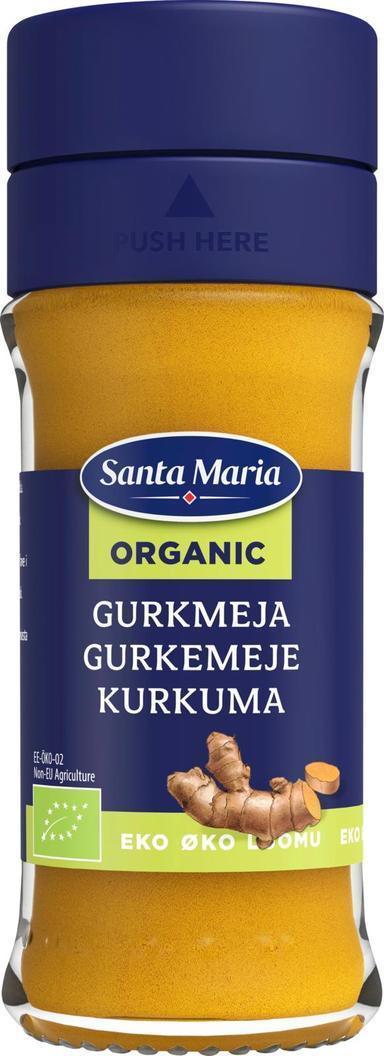 Santa Maria Turmeric Organic. jar 39g - Soposopo