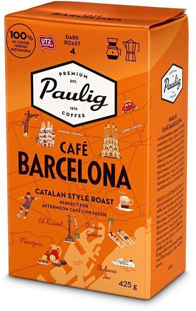 Paulig Café Barcelona coffee filter ground 425g - Soposopo