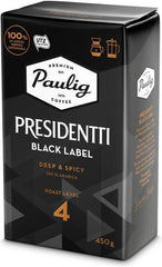 Paulig Presidentti Black Label coffee filter coffee 450g - Soposopo