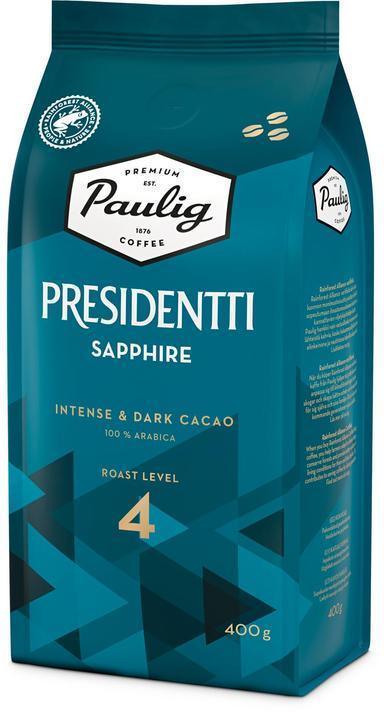 Paulig Presidentti Sapphire coffee coffee bean 400g - Soposopo