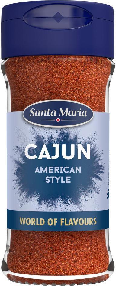Santa Maria American Cajun spice. jar 34g - Soposopo