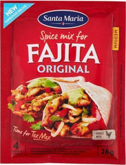Santa Maria Fajita Spice Mix Original spice mix for chicken 28 g - Soposopo