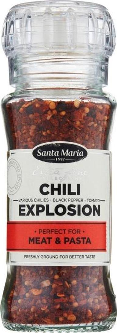Santa Maria Chili Explosion hot spice mix. spice grinder. 70 g - Soposopo