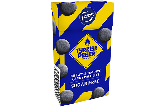 Fazer Tyrkisk Peber sugar free Pastilles 1 Box of 40g - Soposopo