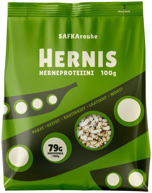 Hernis Pea Protein Crumbles 100 g - Suomibox