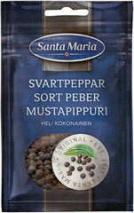 Santa Maria whole Black Pepper. bag 22g - Soposopo