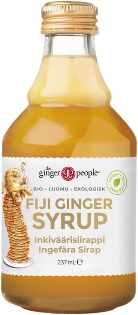 Ginger People Fiji Organic Ginger Syrup 237ml - Suomibox