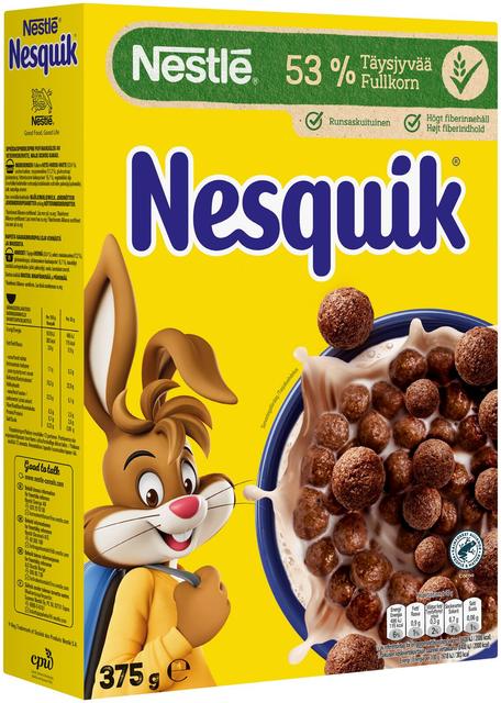 Nestlé Nesquik 375g kaakaomurot vehnästä ja maissista - Suomibox