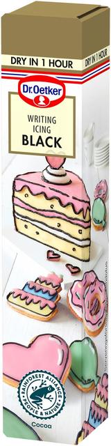 Dr. Oetker Black Writing Icing 25g - Suomibox