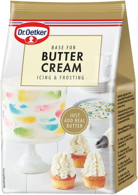 Dr. Oetker Base for Butter Cream Icing & Frosting Powder Mix 230g - Suomibox